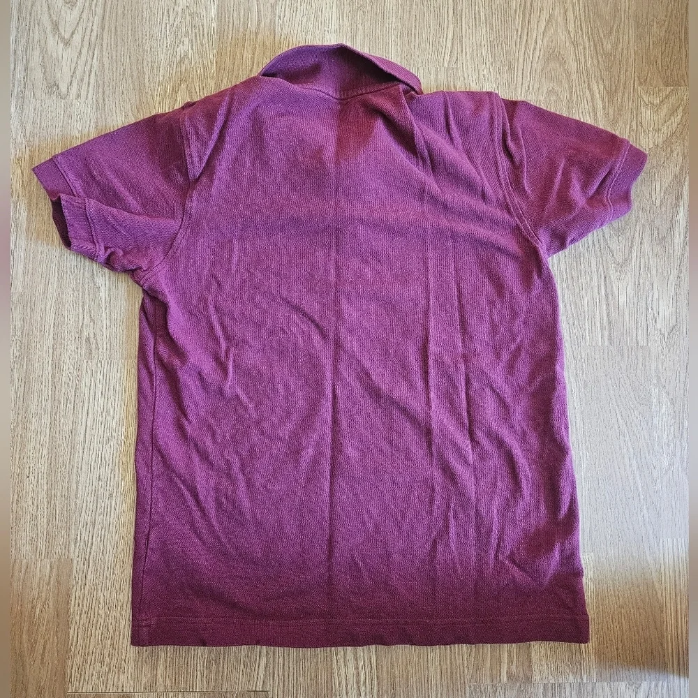 Boy's Maroon Polo Shirt By Old Navy Size Large